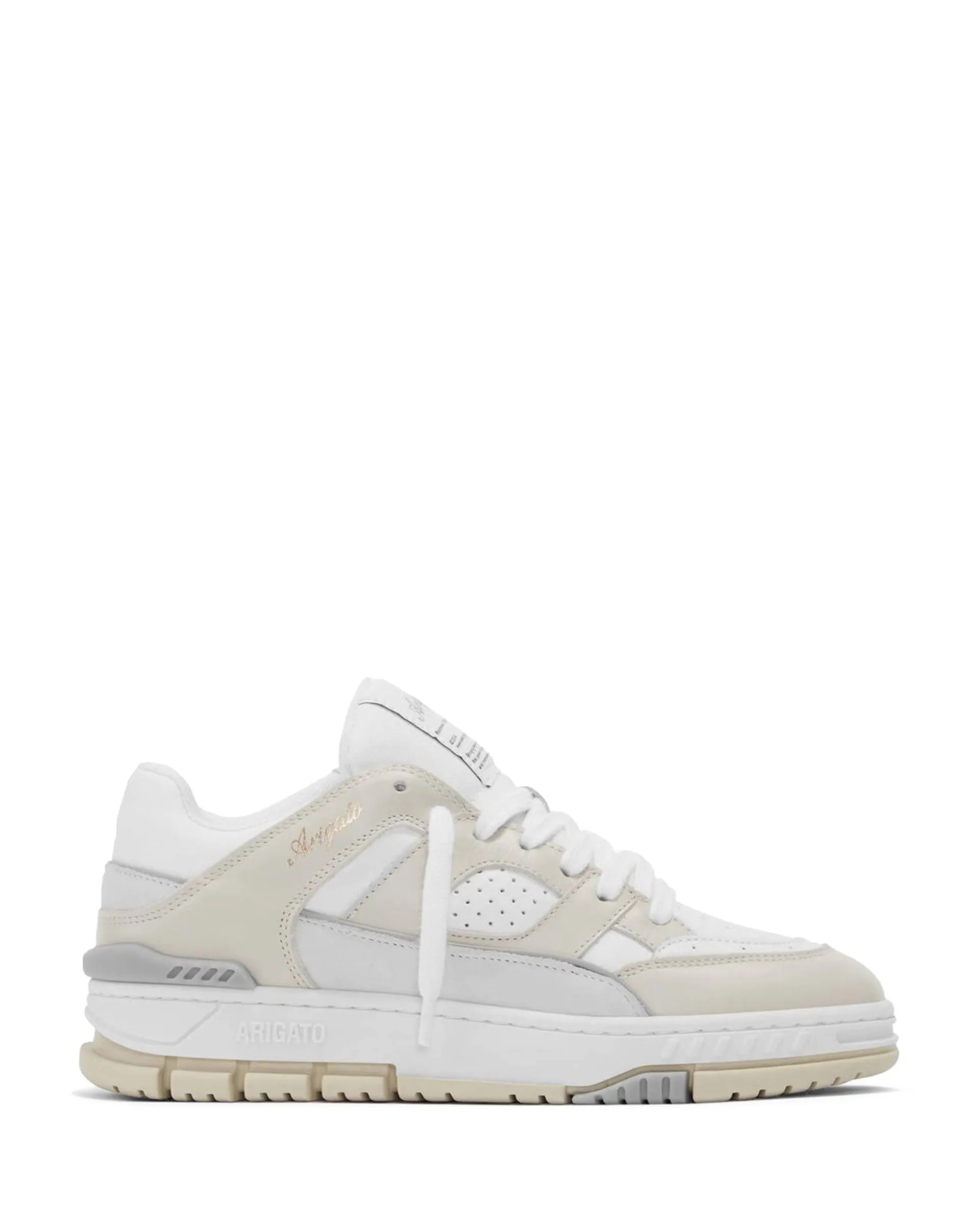 Area Lo Sneaker Cremino/White Leather/Suede