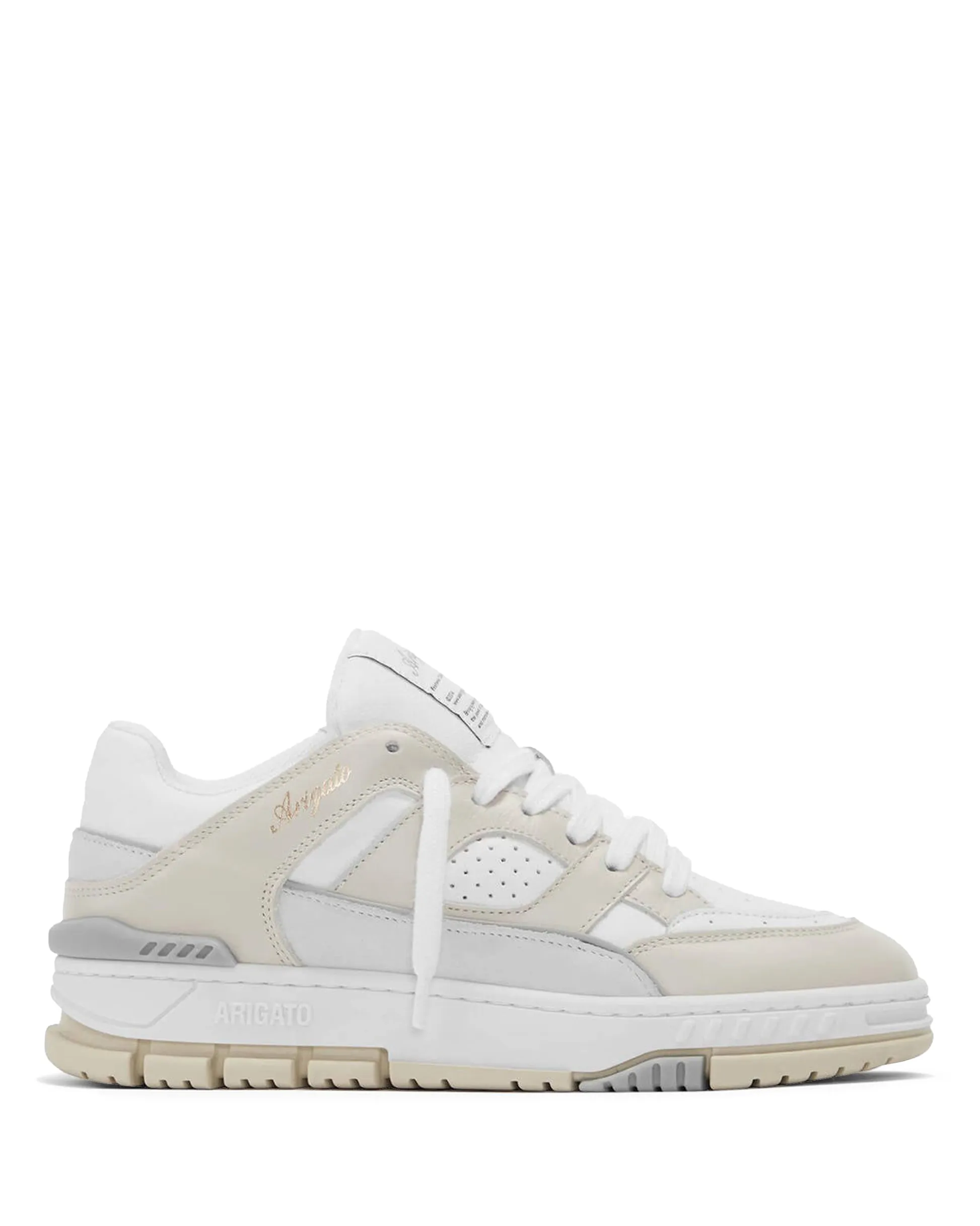 Area Lo Sneaker Cremino/White Leather/Suede