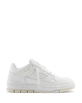 Area Lo Sneaker White/Beige Leather