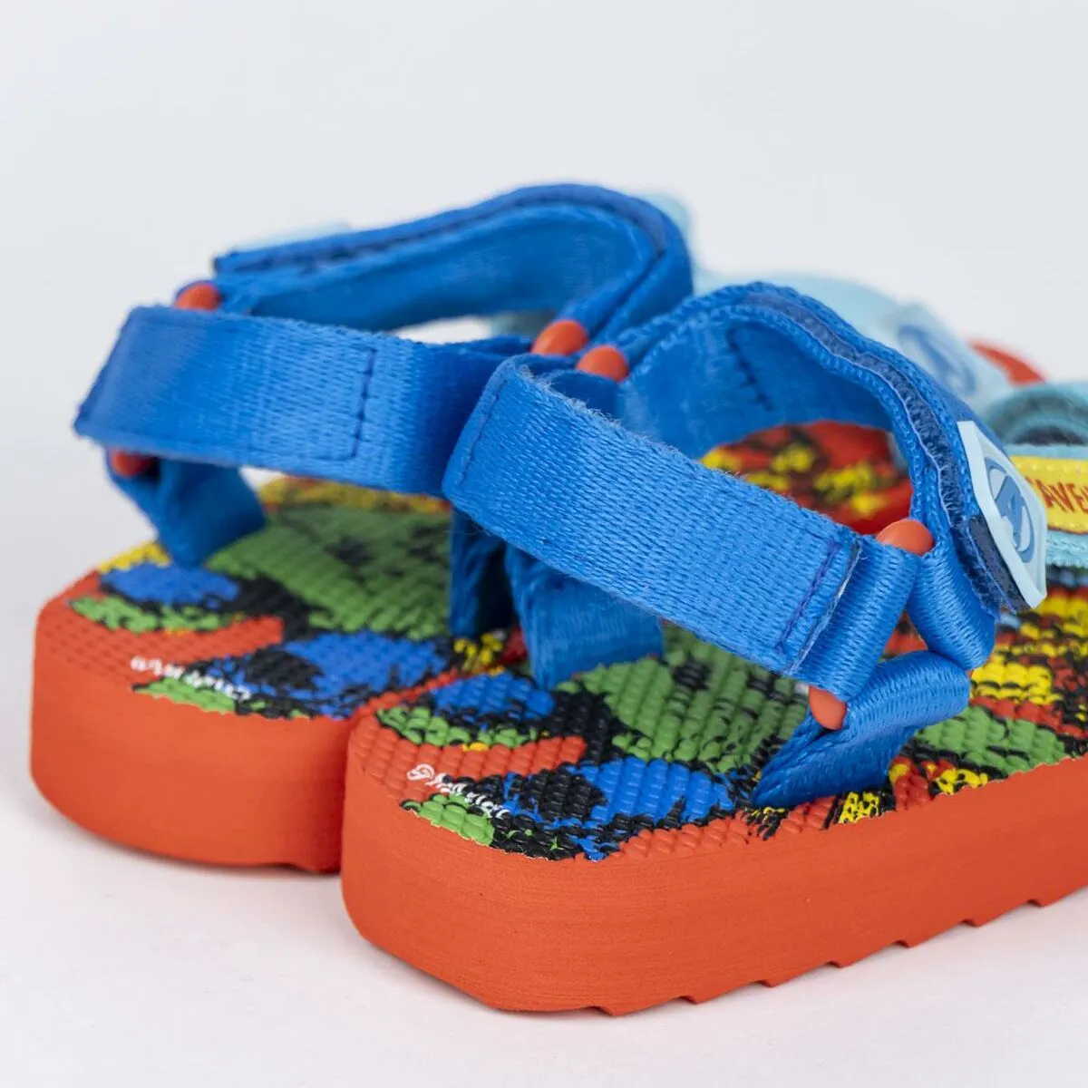 Avengers-Inspired Blue Children's Sandals
