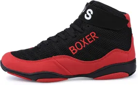 Boxing Shoe for Women, Wrestling Trainers Anti-Slip Kickboxing Training Sneakers Ladies Boxing Footwear