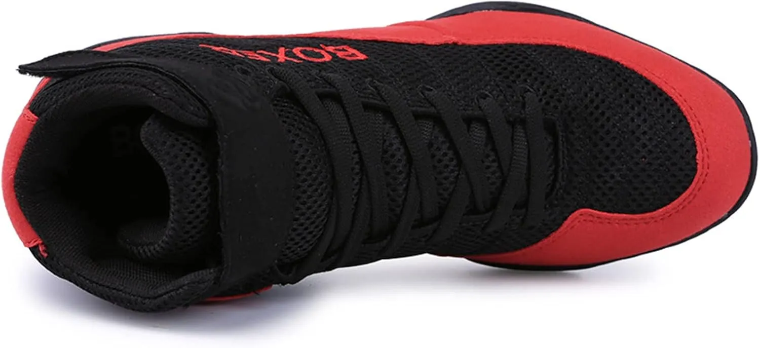Boxing Shoe for Women, Wrestling Trainers Anti-Slip Kickboxing Training Sneakers Ladies Boxing Footwear