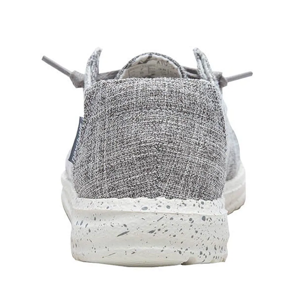 Hey Dude Women's Wendy L Linen Shoe - Iron