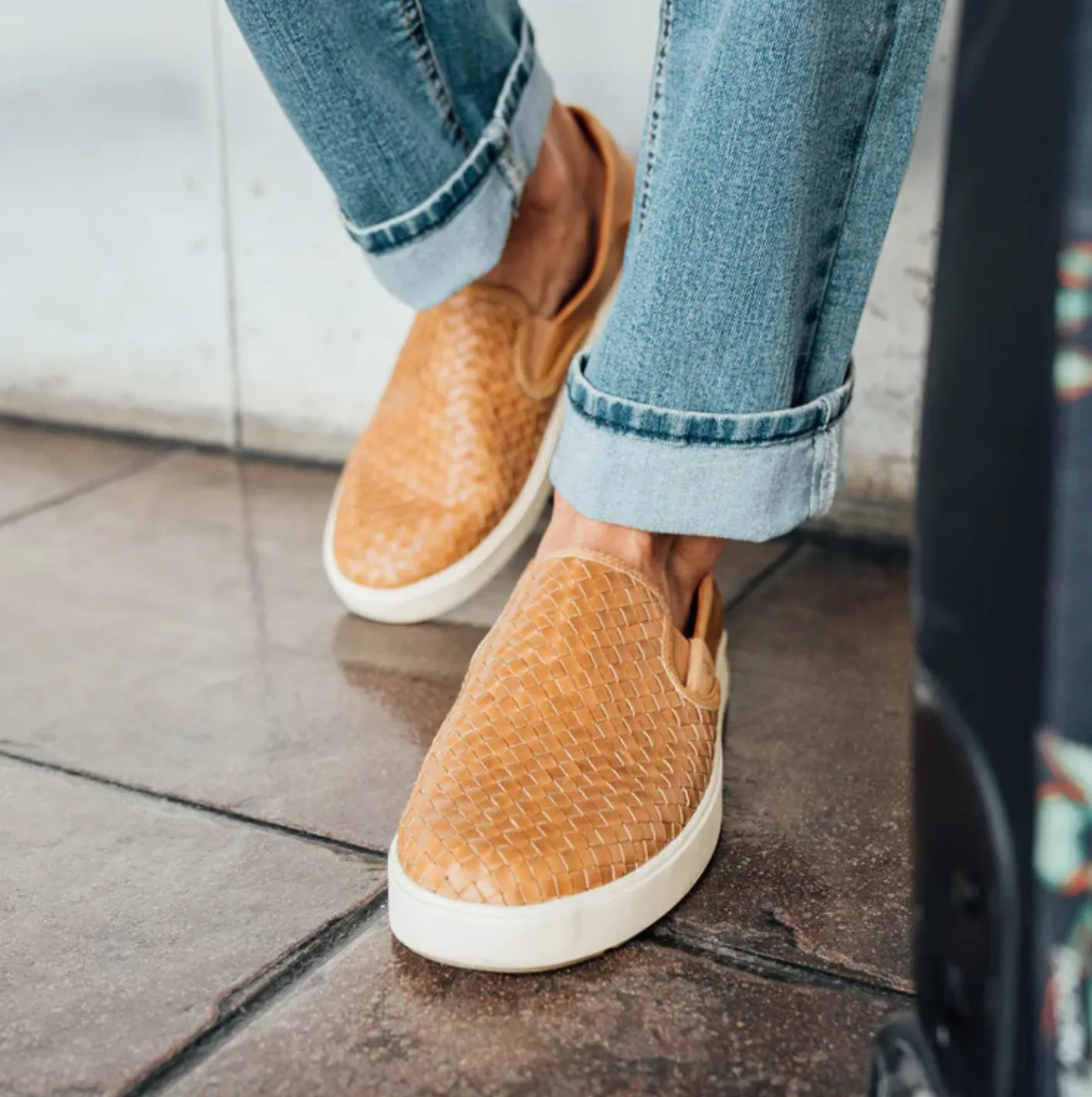 Lae'Ahi Lauhala Slip On Shoe Fox/Fox