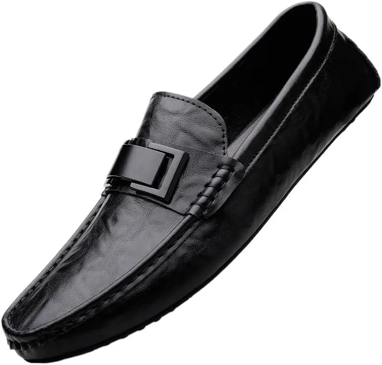 Mens Slip-On Dress Shoes Men's Fashion Classic Oxford Shoes Comfortable Wedding Business Office Loafers Shoes for Men