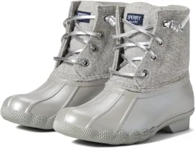 Sperry Kids Footwear Saltwater Boot Rain, Grey, 5 US Unisex Big Kid