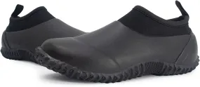 SWIFTFROG Men’s Garden Boots - Unisex Waterproof Ankle Slip-On Footwear Rubber Rain Boots for Men Women Outdoor,Camping,Gardening