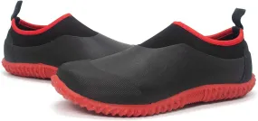 SWIFTFROG Men’s Garden Boots - Unisex Waterproof Ankle Slip-On Footwear Rubber Rain Boots for Men Women Outdoor,Camping,Gardening