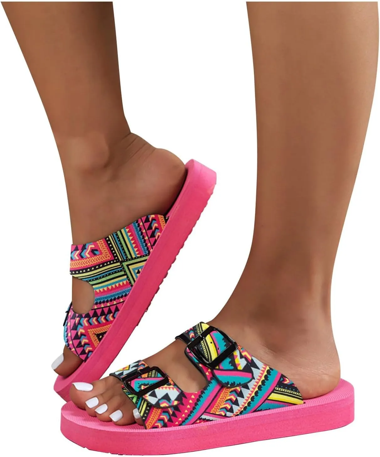 Women Flip Flops Casual Sandals for Vacation Summer Casual Beach Slippers Wedges Sandals Women's Slippers