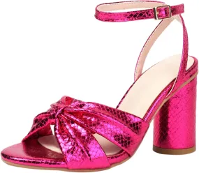 Women's Fashion Heel Sandals Large Size Thick High Heels Sandals Ankle Strap Sandals Heels Sandals for Women Party Wear