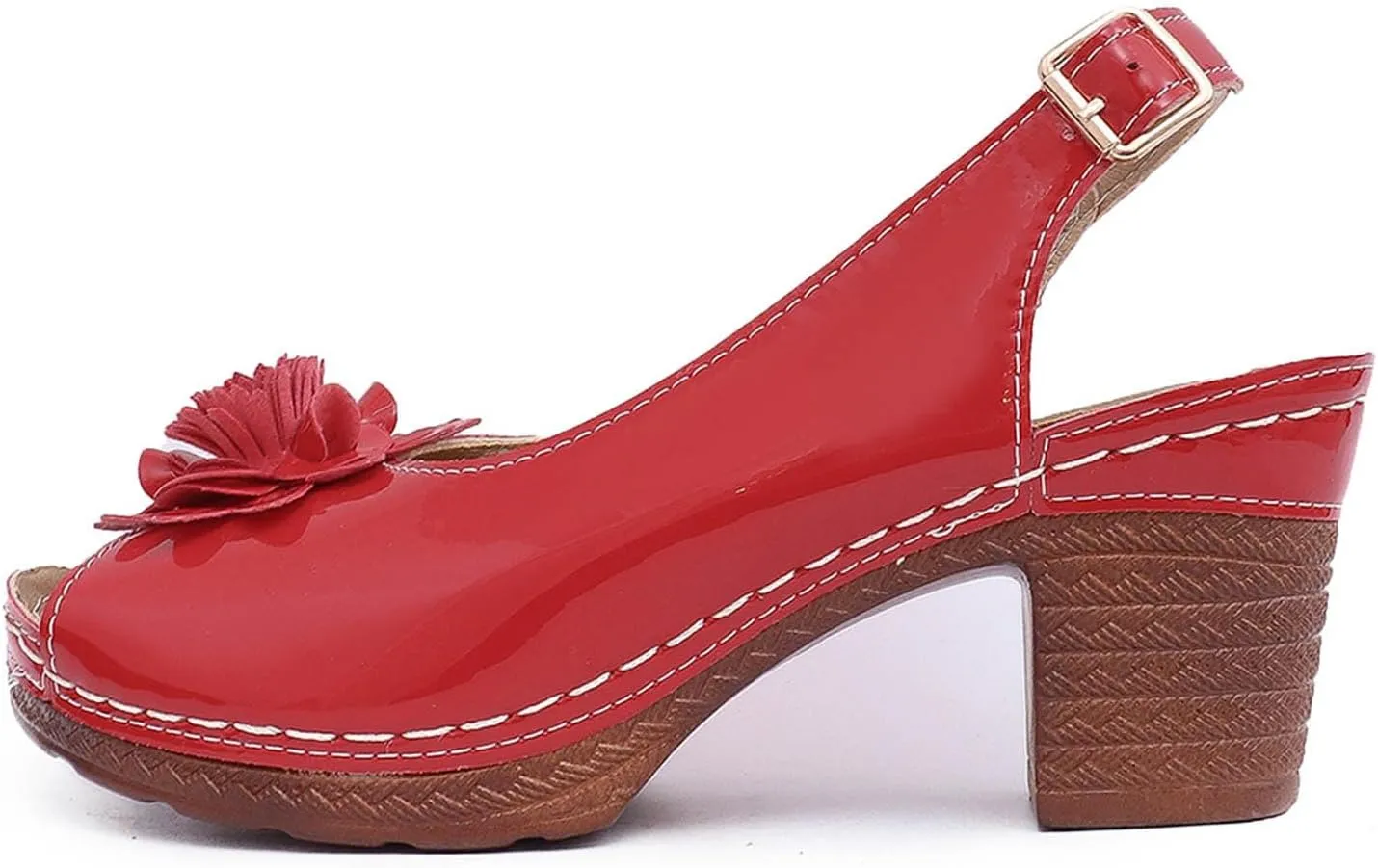Womens Sandals Wedge Sandal Comfortable Flower Sandals Open Toe Casual Dressy Sandal Ladies Summer Shoes 2025